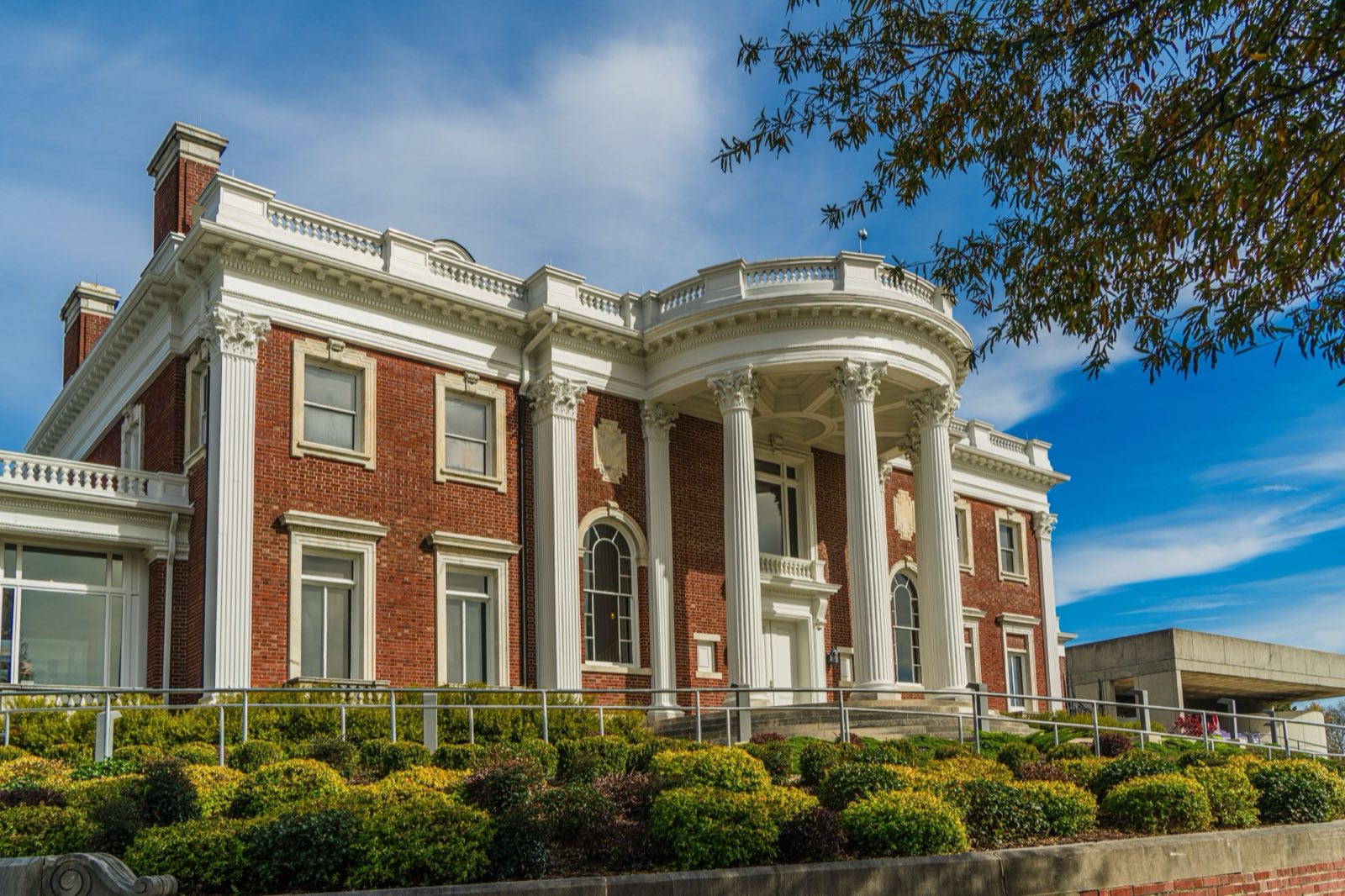 Atmospheric historic house used as concept imagery